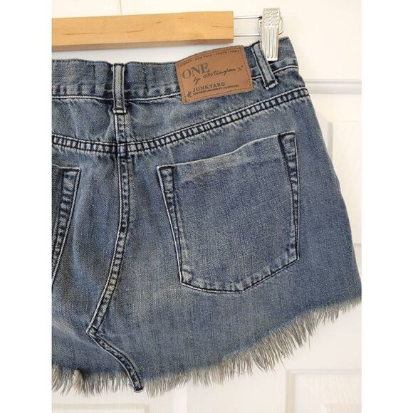 One teaspoon junkyard denim mini skirts - Picture 5 of 9